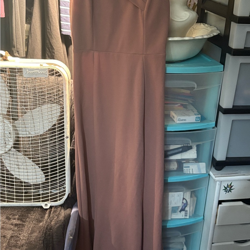 Windsor Blush Pink Strapless Dress